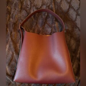 NWOT Mango Burgundy Tote bag